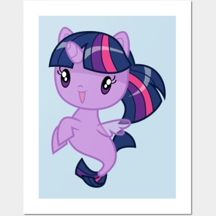 Seapony Twilight Sparkle Posters and Art